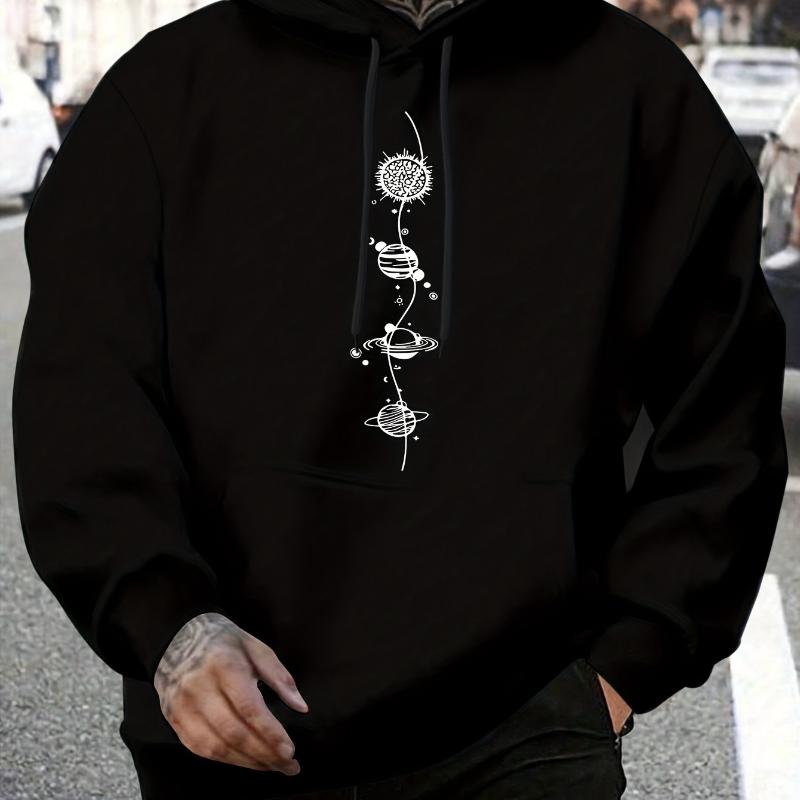 

Толстовка с капюшоном, Подходит для работы из дома и поездок на выходные XXL чёрный