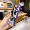 JJK Utahime Iori Purple Translucent Mobile Phone Case for iPhone 17 16 15 14 13 12 11 X XR XS Air Pro Max Plus Colorful Cover