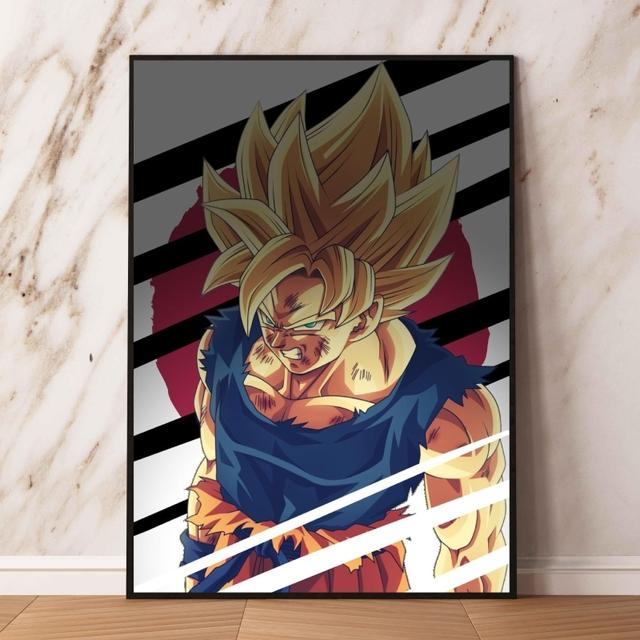 Canvas HD Prints Son GokuKaKarot Friends Gifts Wall Art Decorative Picture Decoration Paintings Classic