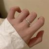 Korean Love Ring Ins Style High-end Design Open Index Finger Ring Ring