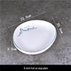 Creative Irregular Ceramic Dinner Plate