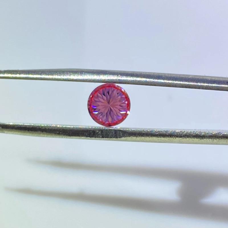 Cellacity Runder 100-Schliff Moissanit 1,0-8,0 Karat D-Farbe Massenware Hochwertige Perlen bestanden durch Diamanttester mit GRA