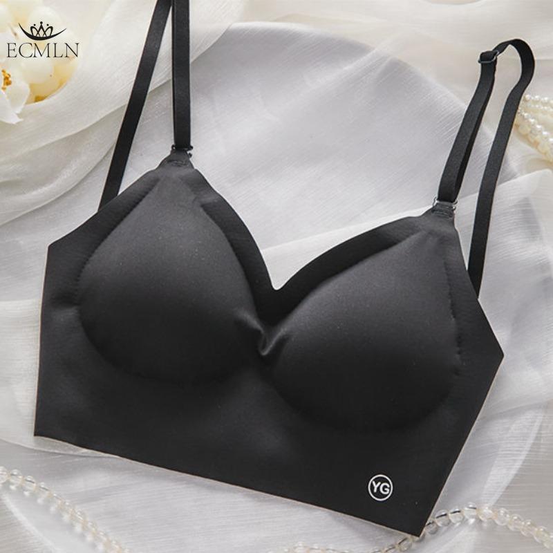 Sexy Push-up Bra Thin U-shaped Beautiful Back Top Seamless Bra Backless Invisible No-wire Bra Top