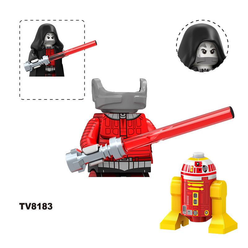 Space Wars Wolf Pack Clone Empire Soldier Geonosian Warrior Assembled Building Blocks Birthday and Christmas gifts Doll Toys