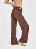 Women's Mid-Waist Super Soft Straight-Leg Yoga Pants