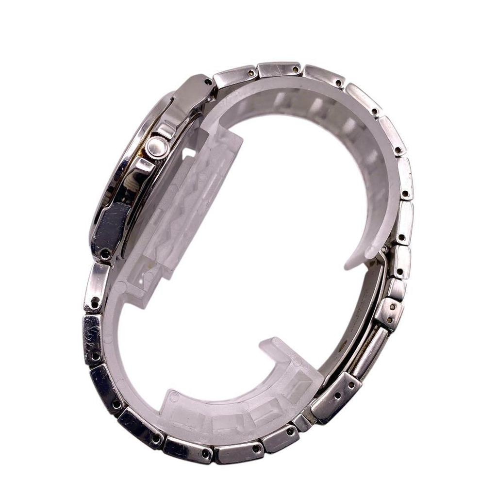 [USED] SEIKO Lucia Solar Round Silver Women's Watch 1251