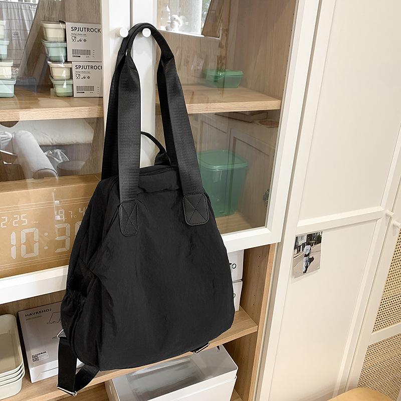 Niche Design Shell Bag Large Capacity Lightweight Backpack Bag Waterproof Multi-Purpose Shoulder Bag Texture Backpack
