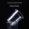 Qie E Tuan Tuan Household 200ml Extra Thick Transparent Disposable Plastic Cups