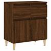 VidaXL Buffet Chêne marron 60x35x70 cm Bois d'ingénierie 819683
