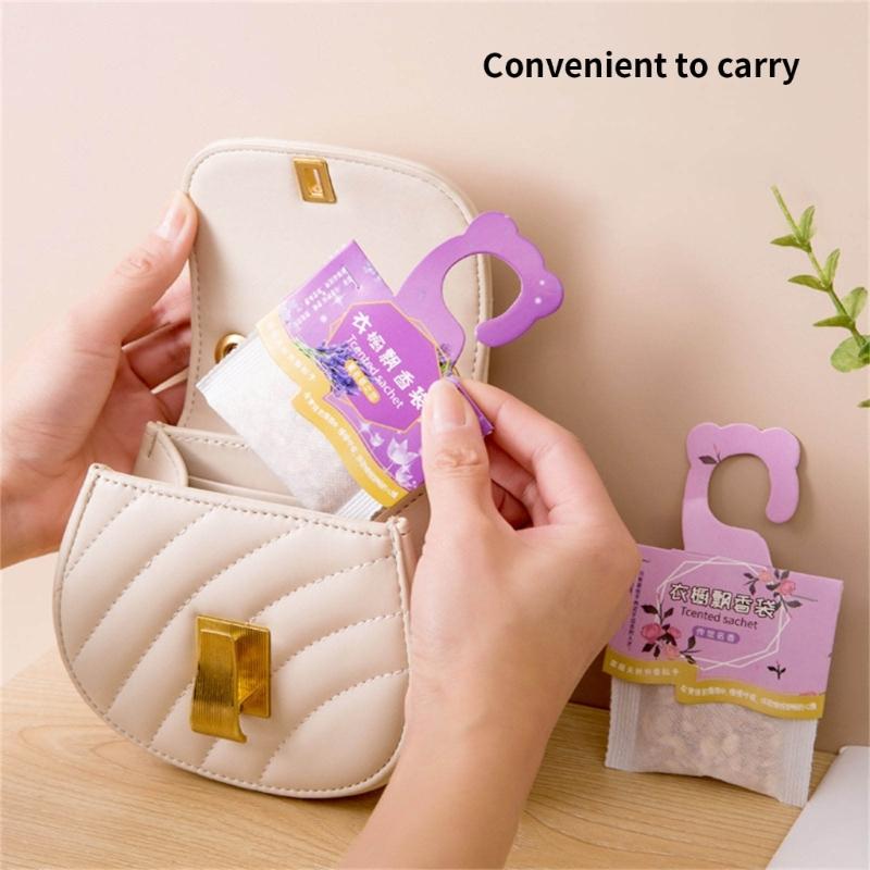 20 Pack Air Freshener Pouches For Closet Drawer Car Bathroom MultiSpace Freshness Maintenance