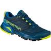 Akasha II Storm Size 40 Men's Shoes, Blue/Lime Punch, (56A639729)