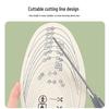 Men's and Women's Casual 3MM Sports Insoles: Sweat-Absorbing, Cut-to-Fit, Embossed Non-Woven Fabric, Latex Insoles