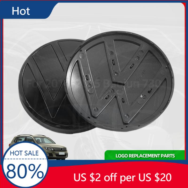BRM1 VW Golf 3 4 Mk3 Mk4 For VW VOLKSWAGEN 2026 Hot 2pcs Car Front Grill/Rear Emblem Lid Covers Logo Emblem Sticker For Tiguan 2010-2 lv2
