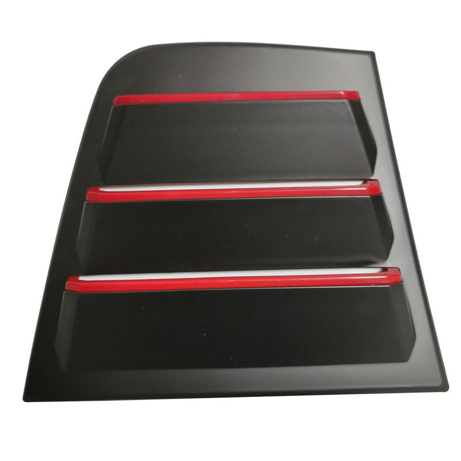 For 2011-2021 Dodge Charger Window Scoop Side Louver Air Vent Cover Trim Black