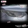 2 Pcs Car Headlight Protective Film Headlamp Transparent Black TPU Sticker For Land Rover Discovery 5 - Car Accessories