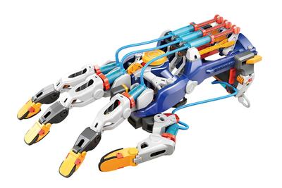 ELEKIT Hydraulische Cyborg-Hand, Rechts oder Links, Verstellbare Größe, Pädagogisches STEM-Spielzeug