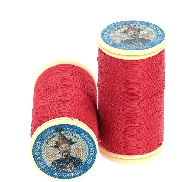 Lot de 6 bobines de fils glacés à gant spécial patchwork - Att 525