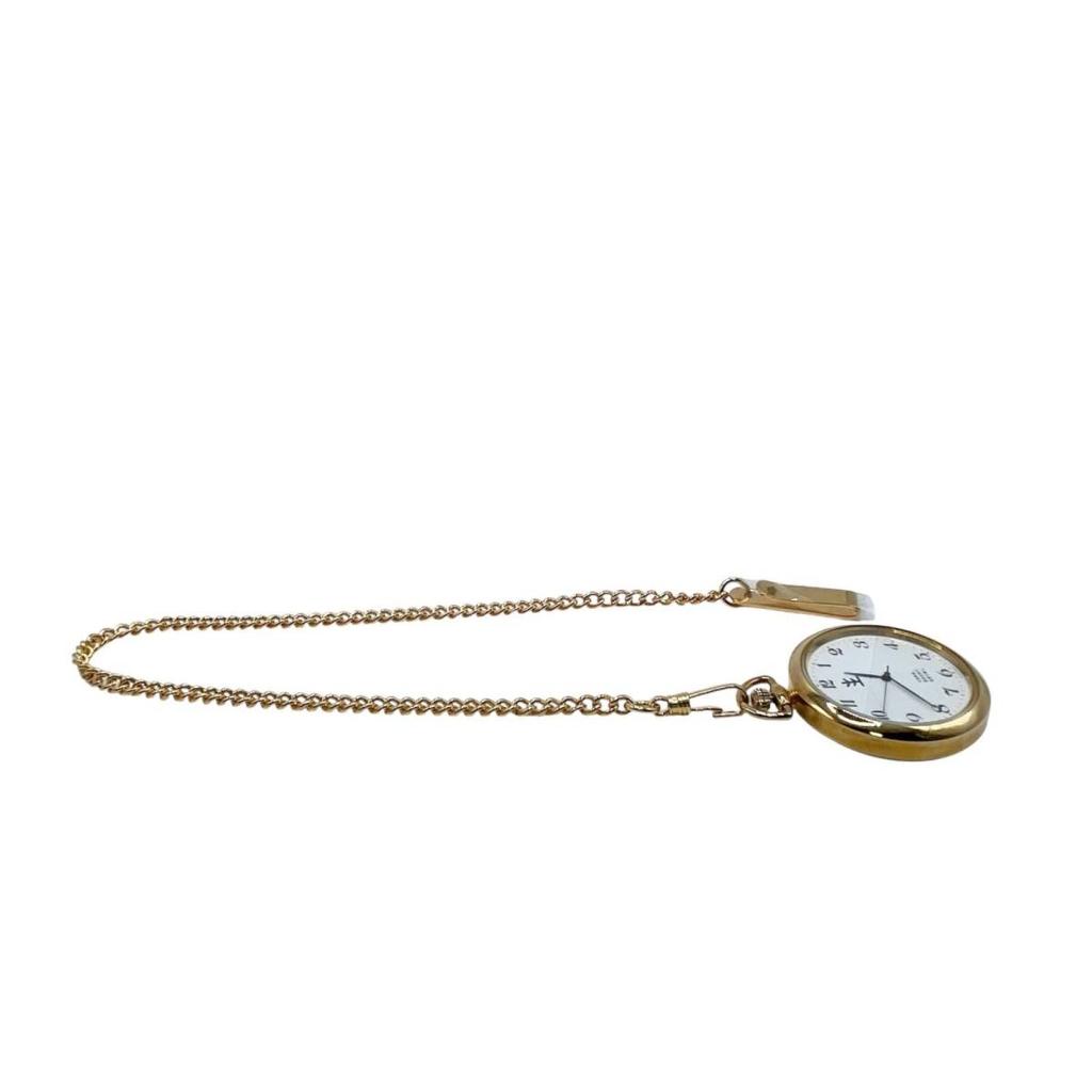 Citizen Battery Pocket Commemorative Gift for a Probation White 3 Analog /New Watch, Officer's Retirement, Quartz, Analog, Dial, Gold, Hands