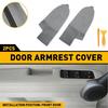 Fits 2007-2012 Honda CR-V CRV Leather Front Door Panels Armrest Cover 2pcs Gray