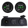 12-24V Car Dual USB Cigarette Lighter Socket 3.1A Boat Car Motorbike Tractor Charger Adapter Digital Voltmeter Universal