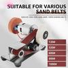 7 Speed Multifunctional Electric Belt Grinder Electric Polishing Sharpener Adjustable Vertical Belt Sanding Polishing Machine