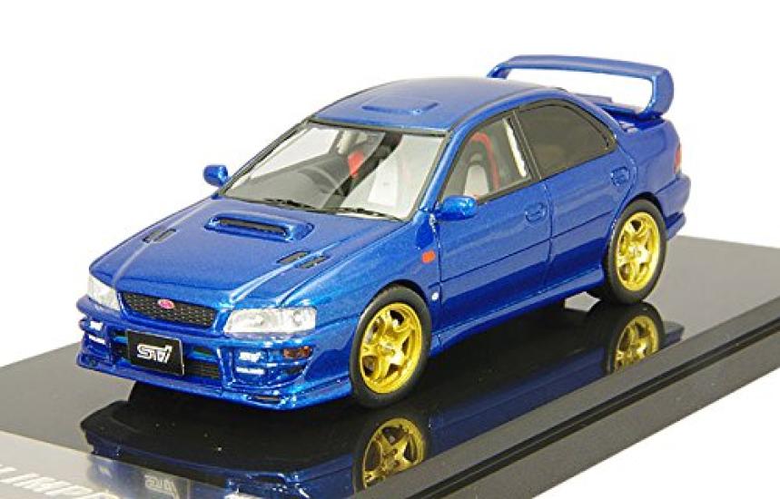 

IMPREZA WRX TypeRA STi Sonic Blue Mica Completed Product WIT S 1/43 Ver.VLimited