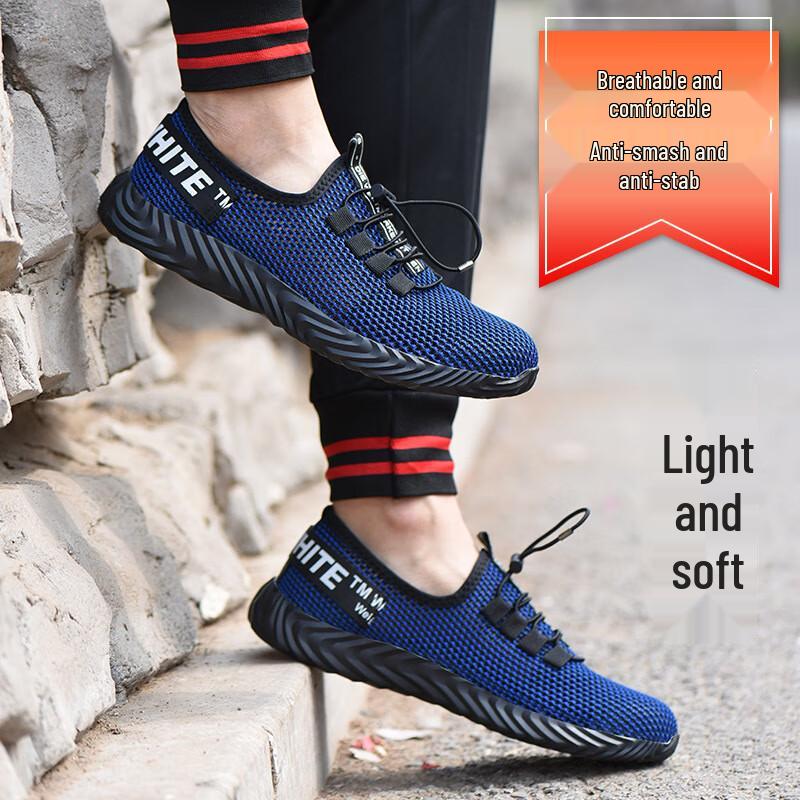 Union Messenger Men s Steel Toe Breathable Safety Work Shoes 45