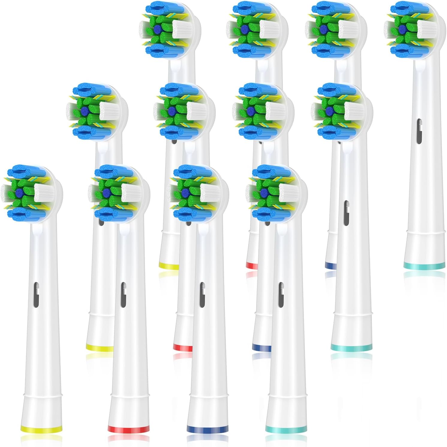

Replacement Brush Heads Compatible with Oral Electric Toothbrush - Floss Toothbrush Head Fits for Oral B Pro United States