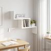Wall Shelf White 48 x 15 x 42 cm Engineered Wood