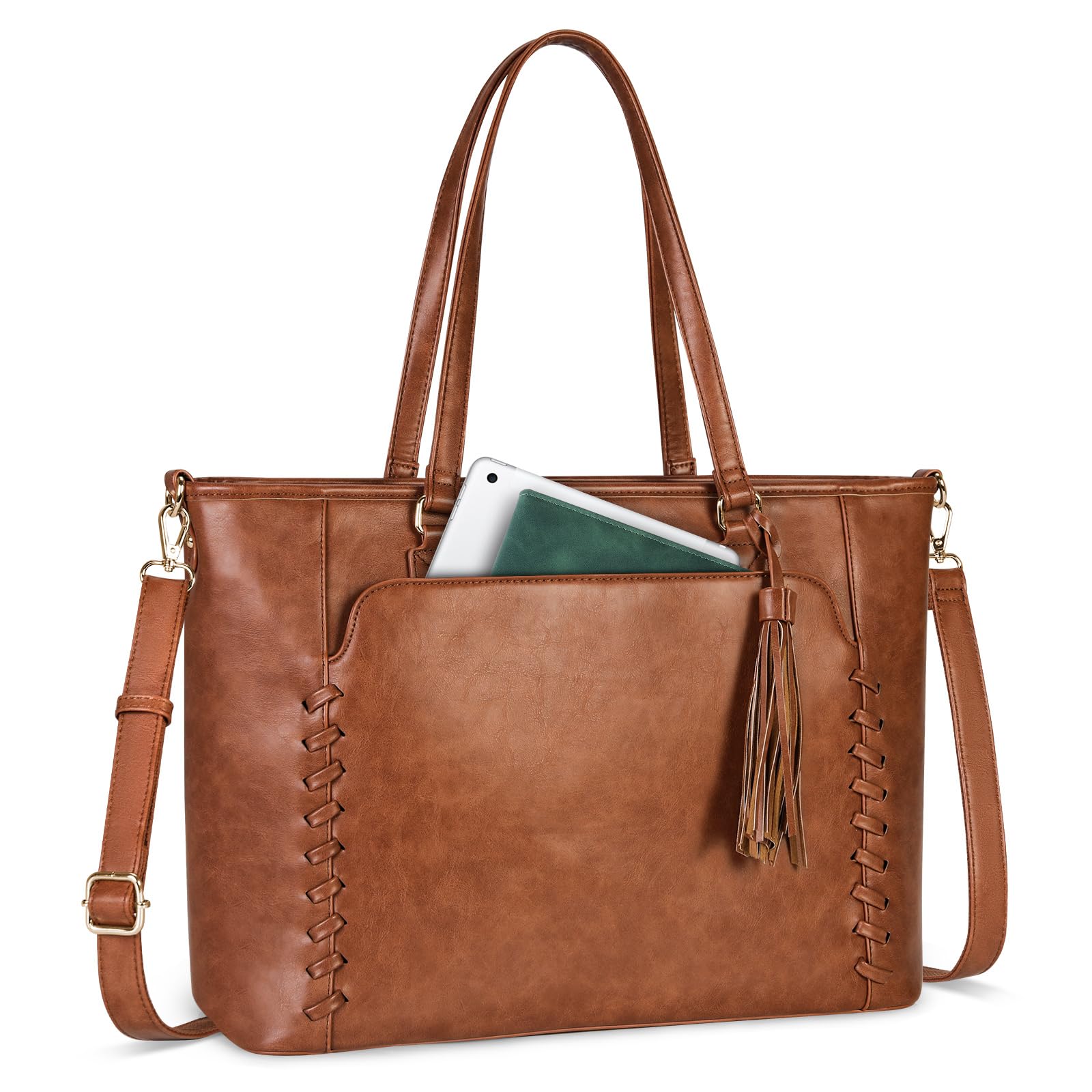 

Business Tote Large Recruit A4 Job Finding PC Business Tote Free Shoulder Business Back Brown [NUBILY] Сумка, Жіноча сумка, Місткість, Сумка, Сумісний, Сумка, коричневий