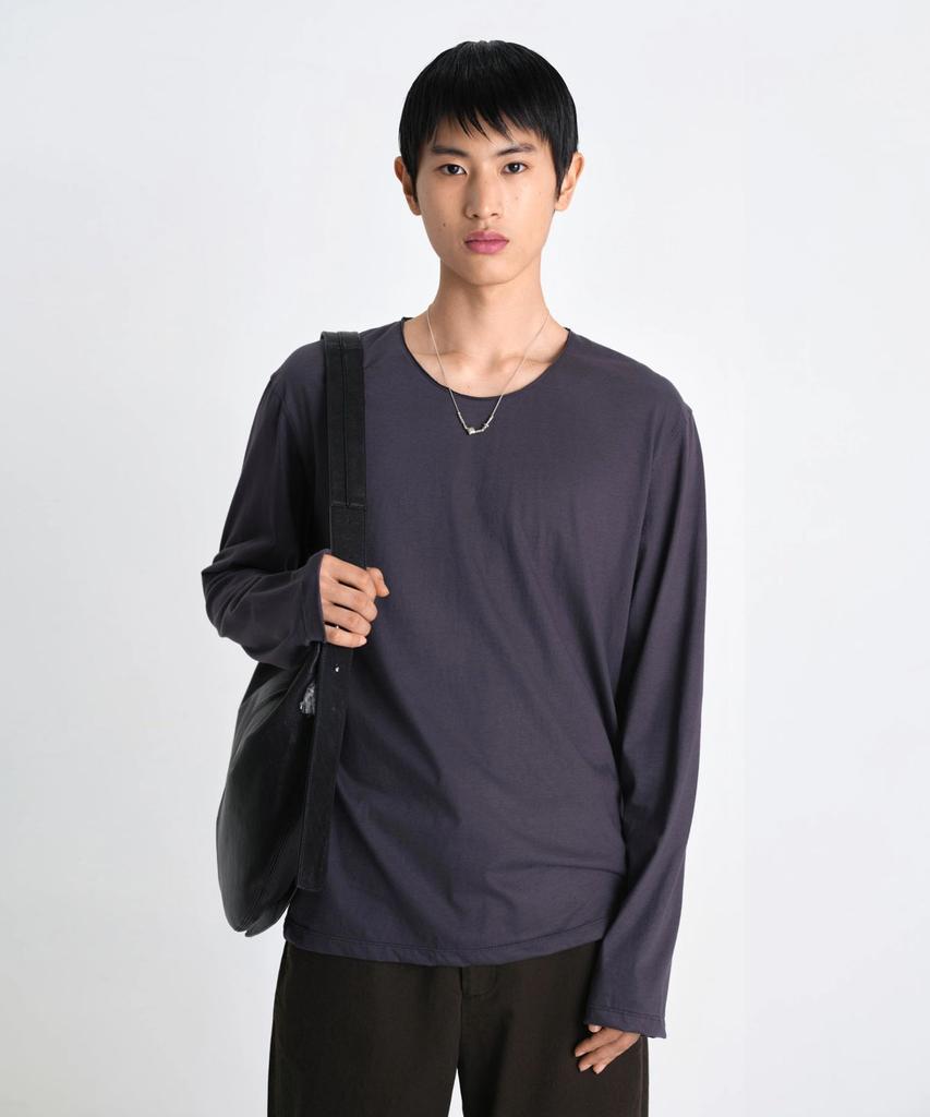 LABELARCHIVE Kyo Wash-Aged T Shirt Ink