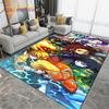 Cartoon Demon Slayer Area Rug Large,Carpet Rug for Living Room Children's Room Decoration,Kids Play Crawl Non-Slip Floor Mat