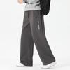Herren Freizeithose aus Strick mit geradem Bein