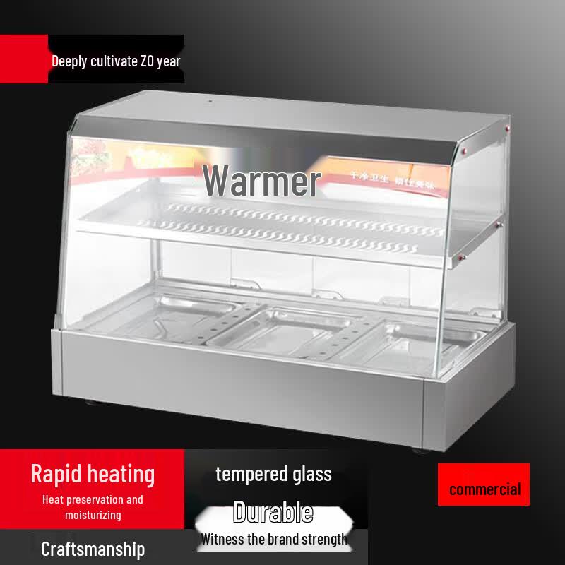 Sule Commercial Food Warmer Display Cabinet