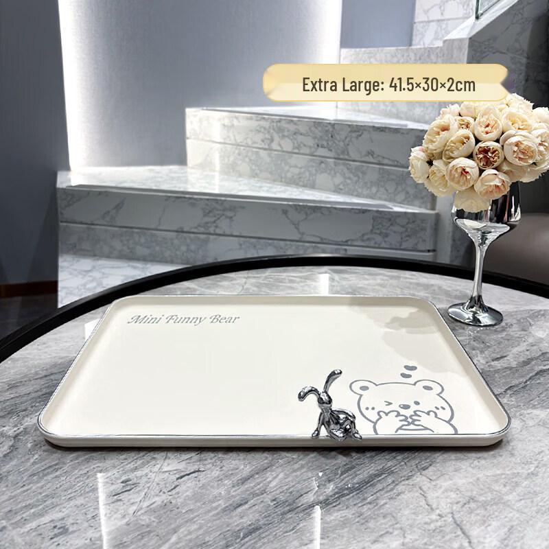 QW INS Style Large Rectangular Plastic Tray