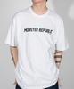 MONSTER REPUBLIC Monster Basic Logo Black T-Shirt White