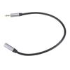 Headphone Extension Cable 3.5mm Male to Female Extension Cord Extender Compatible with Smartphone Tablets 30cm