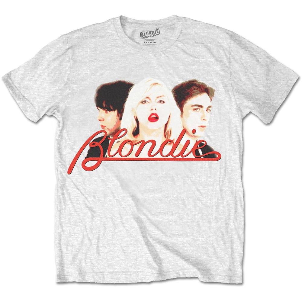 Blondie Debbie Harry Chris Stein Punk Rock Official Mens Unisex T-Shirt XL