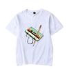 Retro Music Men's Women's Short Sleeve 80s Cassette Ribbon Pencil Men's Women's Oversized Loose Couple's T-Shirts