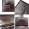 Used FENDI Bifold Wallet Zucca 01692 canvas/leather Brown Gamaguchi