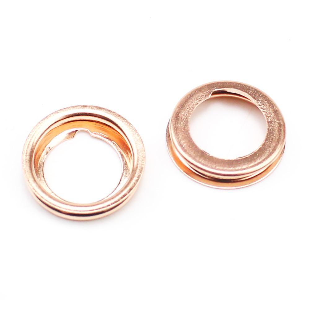 10PCS Těsnění podložek vysoušecí zátky automobilového motorového oleje vhodné pro Nissan Infiniti 11026-01M02