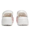 Crocs Classic clog 811 made peach live special shoe box fluid ink splash hole shoes women's white powder