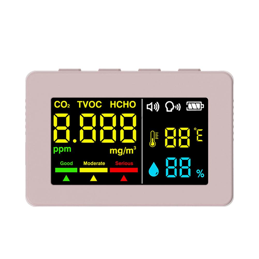 Electrochemical Formaldehyde Sensor Air Quality Detector HCHO TVOC CO2 Tester High Precise