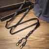 Old Fashion PU Suspenders Belt With 4 Strong Metal Clasp and Y Shape Design For Men Women And Teens Formal Occasion