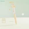 Kawaii Bear Cap Gel Pen – 1Pcs Cute Cartoon Bear Retractable 0.5mm Black Ink Pens for Students