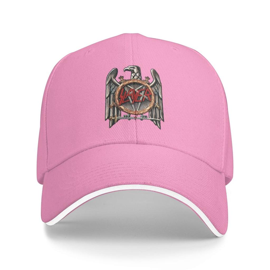 Unisex Baseballkappen Heavy Metal Band Slayer Emblem Outdoor Streetwear Sommer Sport Baseballkappen Hip Hop Kappe Casquette Hüte