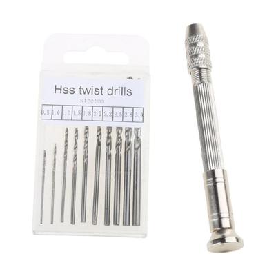 Mini Twist Drill Bits Set Precision Small Hand Drill For Resin Rotary Tools