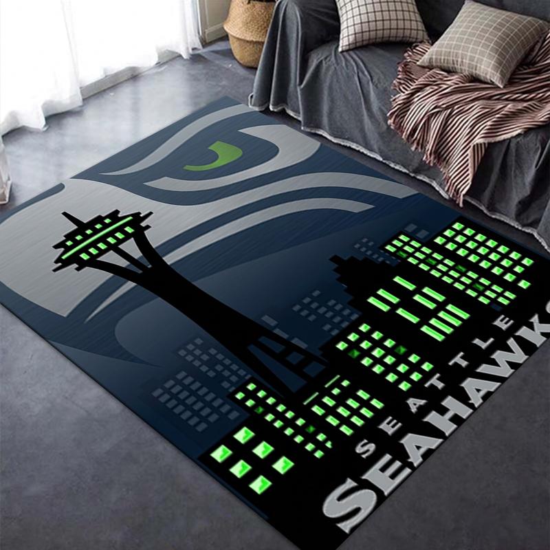 Seattle Seahawks Carpet Rug For Living Room Bedroom Home Sofa Decorationkids Play Nonslip Floor Mat