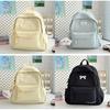 Sweet Candy Color Small Backpack With Nylon For School Use And Daily Commutes