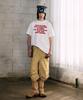 THEVINYLHOUSE Three-Quarter Check Pants Yellow